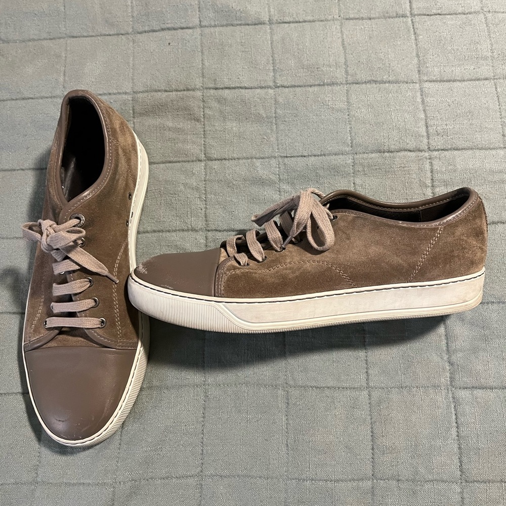 Lanvin Suede Leather Sneaker